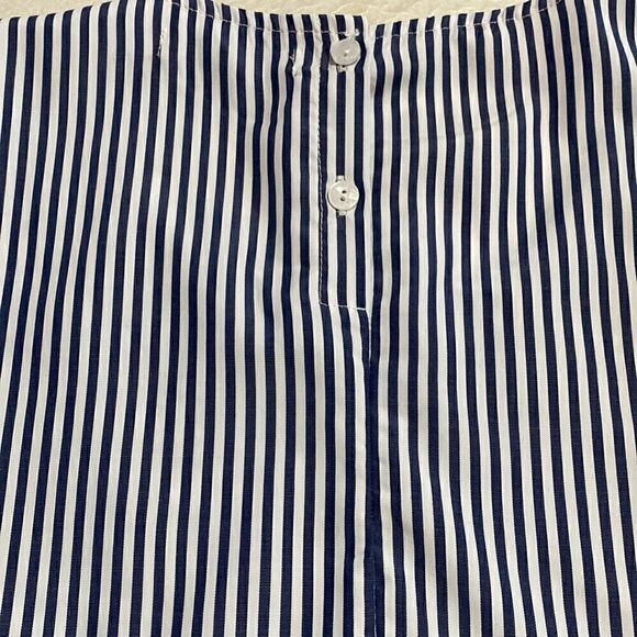 Bishop+young Striped Knot Front Shirt M - Picture 9 of 11